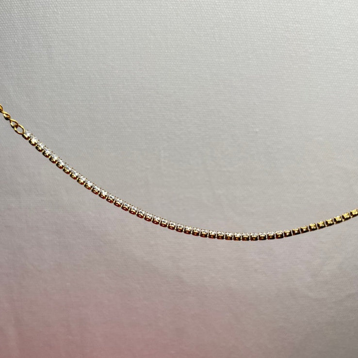 High-end Exquisite Ultra-flashing Starry Diamond Bracelet, Row Diamond Bracelet