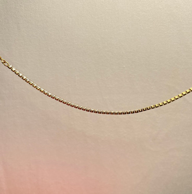 High-end Exquisite Ultra-flashing Starry Diamond Bracelet, Row Diamond Bracelet